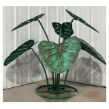 35ï¿½ Metal ï¿½Elephant Earï¿½ Colocasia Esculenta Statu