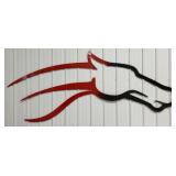9'8'L Mustang Hanging Metal Art
