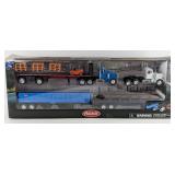 1/32 Scale NewRay Peterbilt Semi Truck Set w/