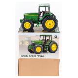 1/16 Ertl John Deere 7510 Tractor 2001 Farm Show E