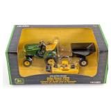 1/16 Ertl John Deere X595 Garden Tractor w/ Cart