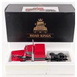 1/18 Road Kings Kenworth W900 Semi Truck (Red / Bl