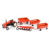 1/16 Ertl Allis-Chalmers 7045 Tractor Farm Set & B