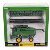 1/32 Ertl John Deere 9860 Combine w/ Both Heads