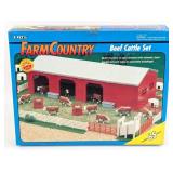 1/64 Ertl Farm Country Beef Cattle Set - Sealed