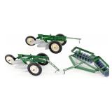 1/16 Tru-Scale Green 2-Bottom Plows & Drag Disc