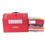 Custom Farmall Toolbox, Tractor Books, and Interna