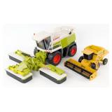 Bruder Jaguar 900 Field Chopper and 1/32 Ertl New