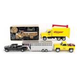Kent Feeds Pickup Truck, Bulk Feed Truck, Stake Tr