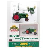 1/16 SpecCast Oliver Super 77 Tractor with #82 Mow