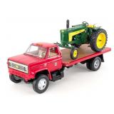 1/16 DCP Chevy Flatbed Truck & Yoder John Deere 73