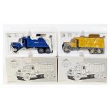 (2) 1/34 First Gear 1960 Model B-61 Mack Dump Truc