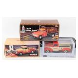 Ertl Case 1957 Stake Truck, Case 1950 Pickup and C