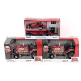 1/16 Big Farm Barn Buster Pulling Tractors and 1/3