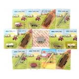 (13) 1/64 Custom Mini Toys & Standi Toys Farm Impl