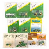 (10) 1/64 Ertl John Deere Tractors, Combine, Gator