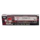 1/64 DCP Peterbilt 379 Semi Truck w/ Kory Farm Equ