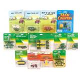 (13) 1/64 Scale Ertl & Mini Toys Implements