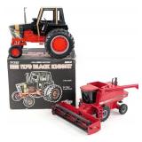 1/16 Ertl Case 1170 Black Knight Tractor and Case