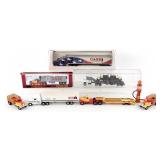 Mixed Scale Case / Case IH Semi Trucks & Stakebed