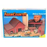 1/64 Ertl Farm Country Deluxe Farm Set Contains 16