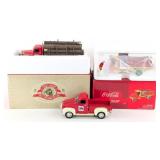 Mixed Scale Mack Logging Truck, Coca-Cola Depot Tr