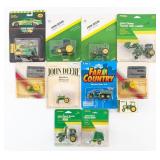 (11) 1/64 Ertl John Deere Tractors, Gator, and Rou
