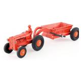 Restored Arcade Allis-Chalmers Tractor w/ Scraper