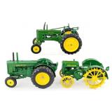 1/16 Ertl John Deere Model "B", "AR", and "D"