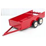 Custom Pedal Tractor Size Red Manure Spreader