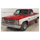 1986 Chevy Silverado C10 Short Bed