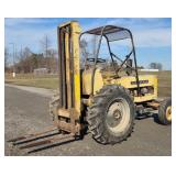 1959 John Deere 440 Industrial with Henry Forklift