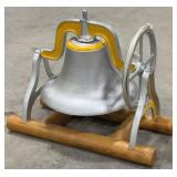 Antique C.S. Bell Co. #24 Cast Iron School Bell
