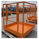 Forklift Safety Cage, 45ï¿½x43.5ï¿½x46ï¿½