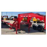Brand New 2026 Delta 40ï¿½ Gooseneck Flatbed Trailer