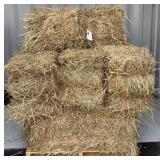 (10) Square Bales Hay