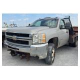 2008 GMC 3500 HD Flatbed Truck
