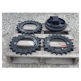 Bobcat Excavator Sprocket Idler Pulley & Drives