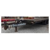 2004 Cronkite 23ï¿½ Tandem Axle Equipment Trailer