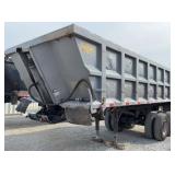 1990 Hilbilt 21ï¿½ End Dump Trailer