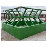95" x 95" x 57" Metal Hay Feeder