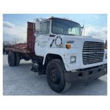 1989 Ford Conventional N7000 Flatbed Truck