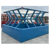 95" x 95" x 57" Metal Hay Feeder