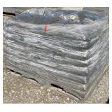 56 Bags: 1 lb. 3/8" Blue Decorative Stone