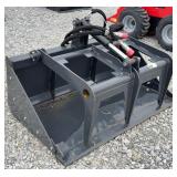 2025 LandHonor Mini Skid Steer 44" Hydraulic Grap