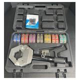 A/C Hose Crimper Tool Kit w/ Manual Hydraulic Crim
