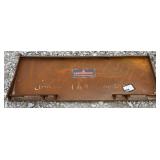 2025 LandHonor Quick Attach Plate, 45ï¿½x18ï¿½