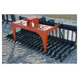 76" Hydraulic Skeleton Grapple