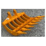 2026 FUTURE 32" Mini Excavator Rake w/ 7 Teeth