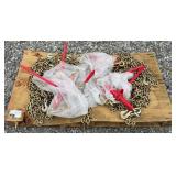 (6) Ratchet Binders & G80 3/8" Transport Chains